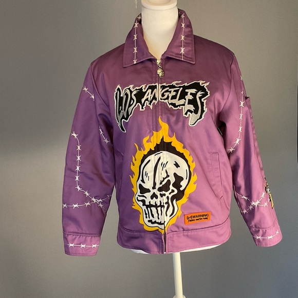 Brand X, Cute Goth, Pastel, LA Lakers Bomber Jacket - Picture 10 of 16
